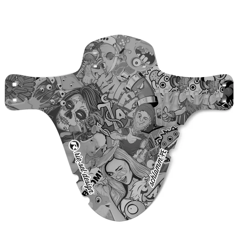 Błotnik Przedniego Koła Riesel Design Schlamm:PE Dziecięcy 20"