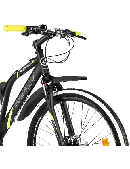 Rower Górski Uniwersalny 26 Młodzieżowy 21 Biegów Tarcze Cyngle Dzwonek