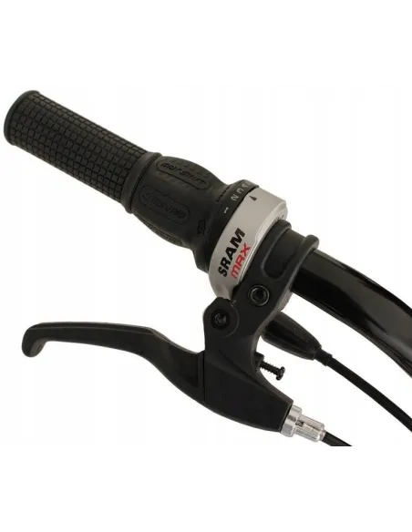 Rower Dziecięcy 24 Dziewczęcy 6 Biegów Stalowy Bagażnik Oświetlenie Dzwonek