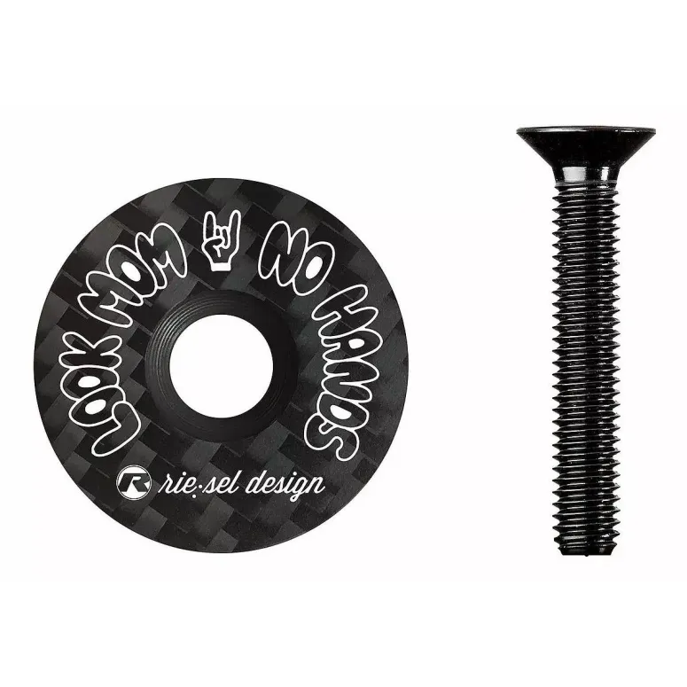 Zaślepka na Mostek ze Śrubą Montażową Riesel Design Karbonowa Nakładka
