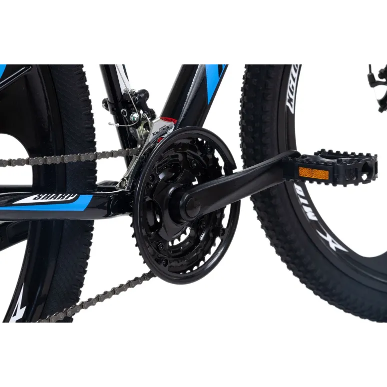 Rower Górski Uniwersalny 29 Hardtail MTB 21 Biegów Hamulce Tarczowe Dzwonek