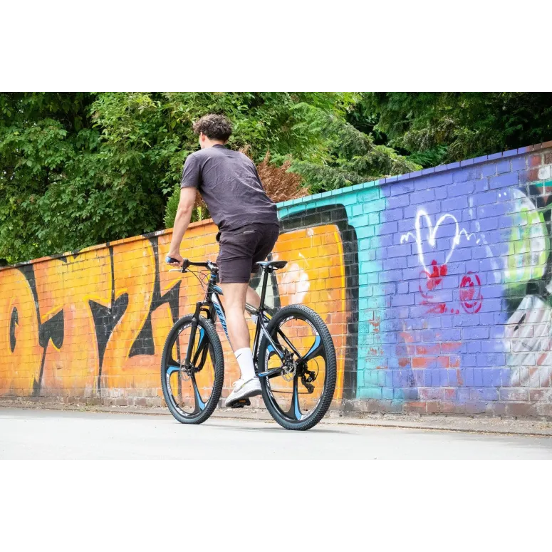 Rower Górski Uniwersalny 29 Hardtail MTB 21 Biegów Hamulce Tarczowe Dzwonek