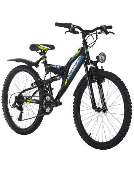 Rower Górski Dziecięcy 24 MTB Błotniki Dzwonek 18 Biegów Młodzieżowy Góral