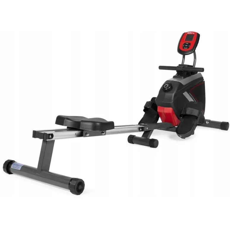Wioślarz Magnetyczny Kompaktowy SportPlus SP-MR-008-B Domowy do 150 kg LCD