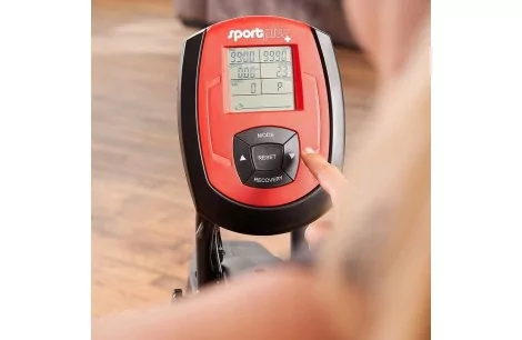 Wioślarz Magnetyczny Kompaktowy SportPlus SP-MR-008-B Domowy do 150 kg LCD