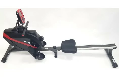 Wioślarz Magnetyczny Kompaktowy SportPlus SP-MR-008-B Domowy do 150 kg LCD