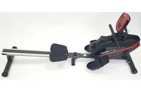 Wioślarz Magnetyczny Kompaktowy SportPlus SP-MR-008-B Domowy do 150 kg LCD