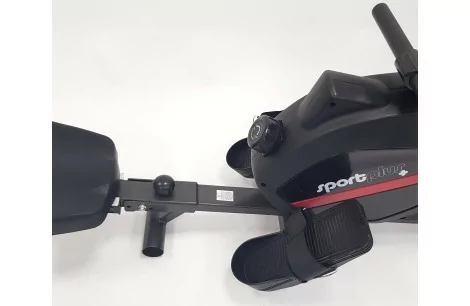 Wioślarz Magnetyczny Kompaktowy SportPlus SP-MR-008-B Domowy do 150 kg LCD