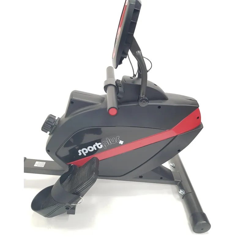 Wioślarz Magnetyczny Kompaktowy SportPlus SP-MR-008-B Domowy do 150 kg LCD