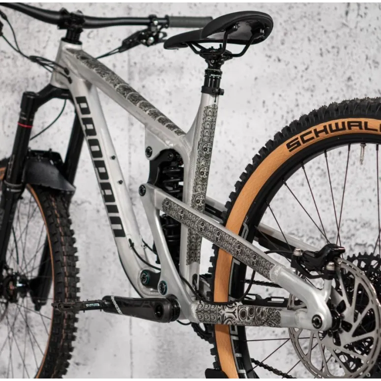 Folia Ochronna na Rower Riesel Design Tape 3000 Los Muertos Zestaw Naklejek