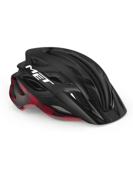 Kask Rowerowy z Daszkiem MET Veleno Wizjer Wentylacja Safe-T Upsilon Fit
