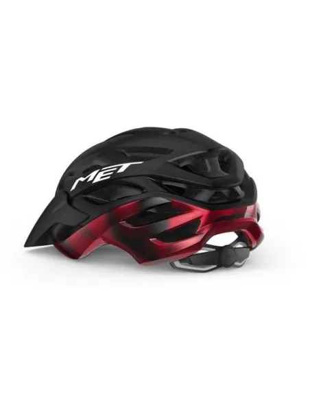 Kask Rowerowy z Daszkiem MET Veleno Wizjer Wentylacja Safe-T Upsilon Fit