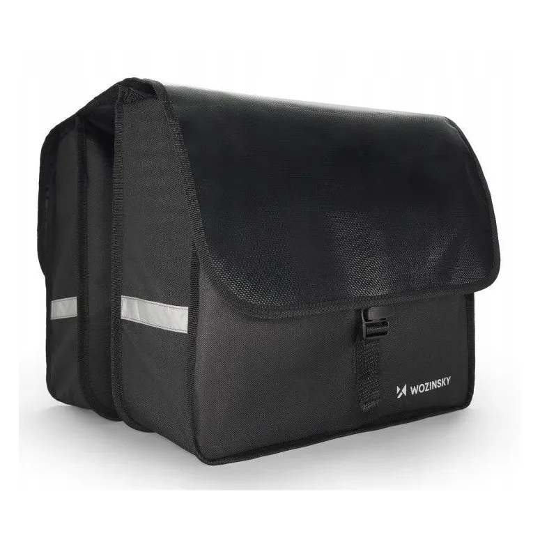 Sakwa Torba Rowerowa Tylna na Bagażnik WOZINSKY WBB34BK 28L Wodoodporna