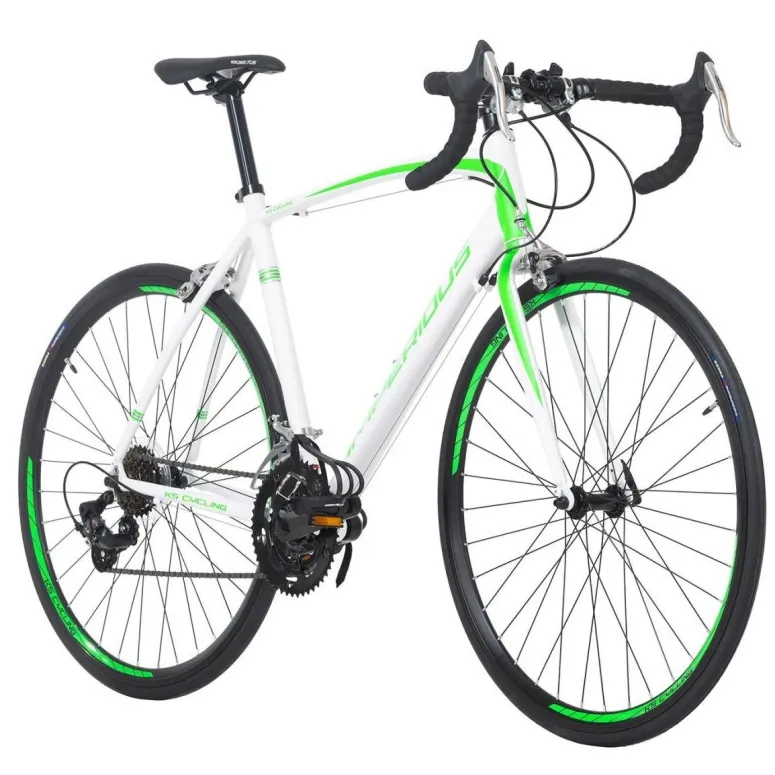 Rower Szosowy Uniwersalny 28 Aluminium 14 Biegów Dzwonek Kolarzówka Unisex