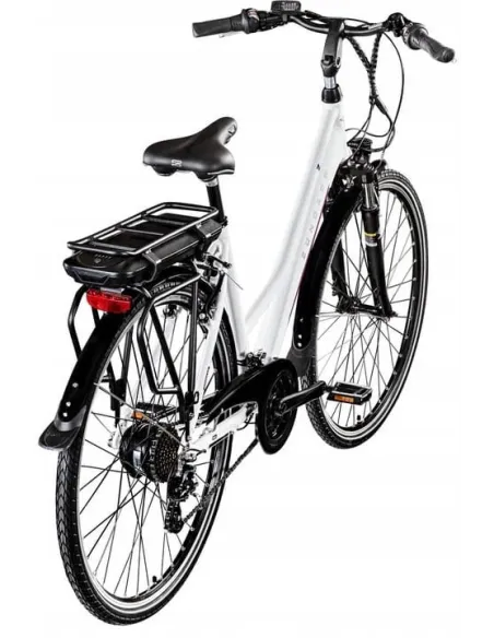 Elektryczny Rower Trekkingowy 28 ALU 13Ah 5 Trybów 250W Bagażnik Światła