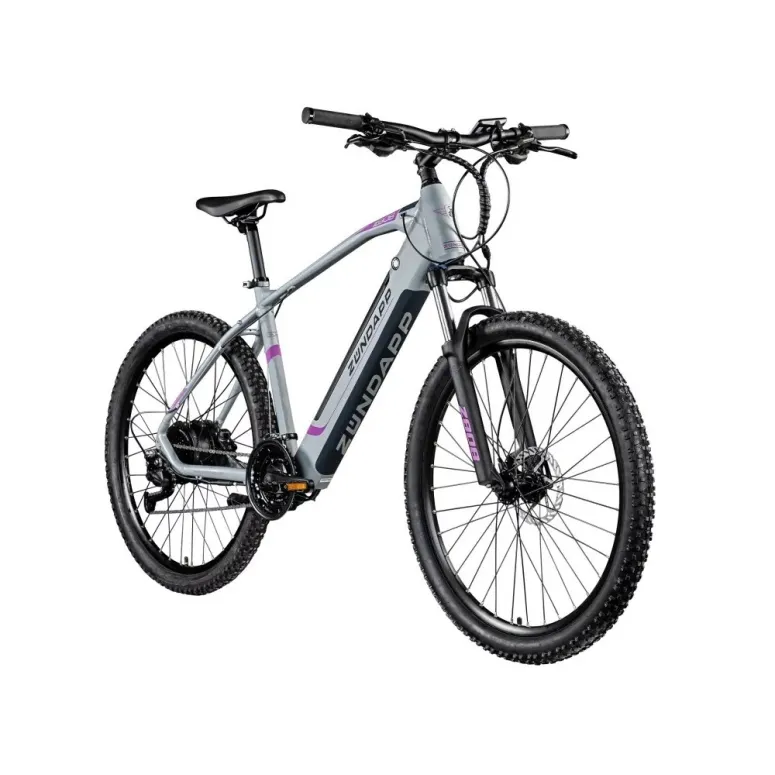 Elektryczny Rower Górski Damski 27,5 MTB Aluminium 14Ah 24 biegi Tarcze