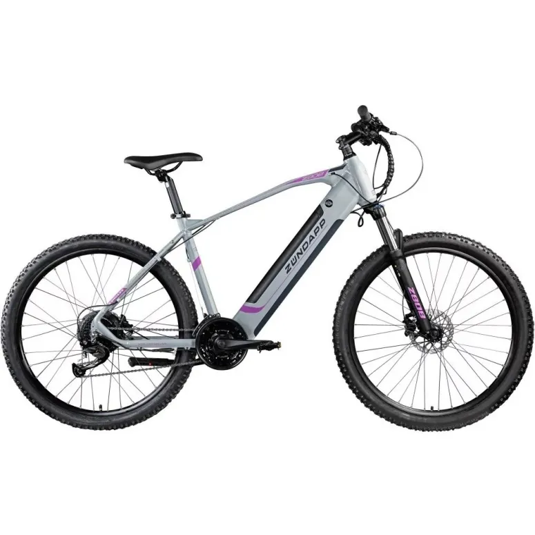 Elektryczny Rower Górski Damski 27,5 MTB Aluminium 14Ah 24 biegi Tarcze