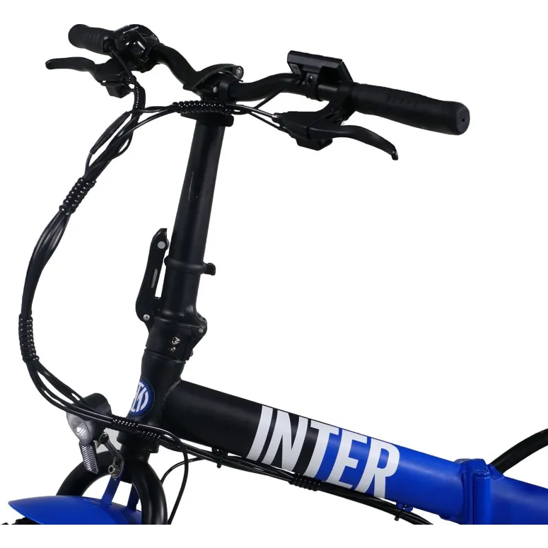 Rower Elektryczny Składany Fatbike 20 Bagaż Tarcze Światła 10.4Ah Składak