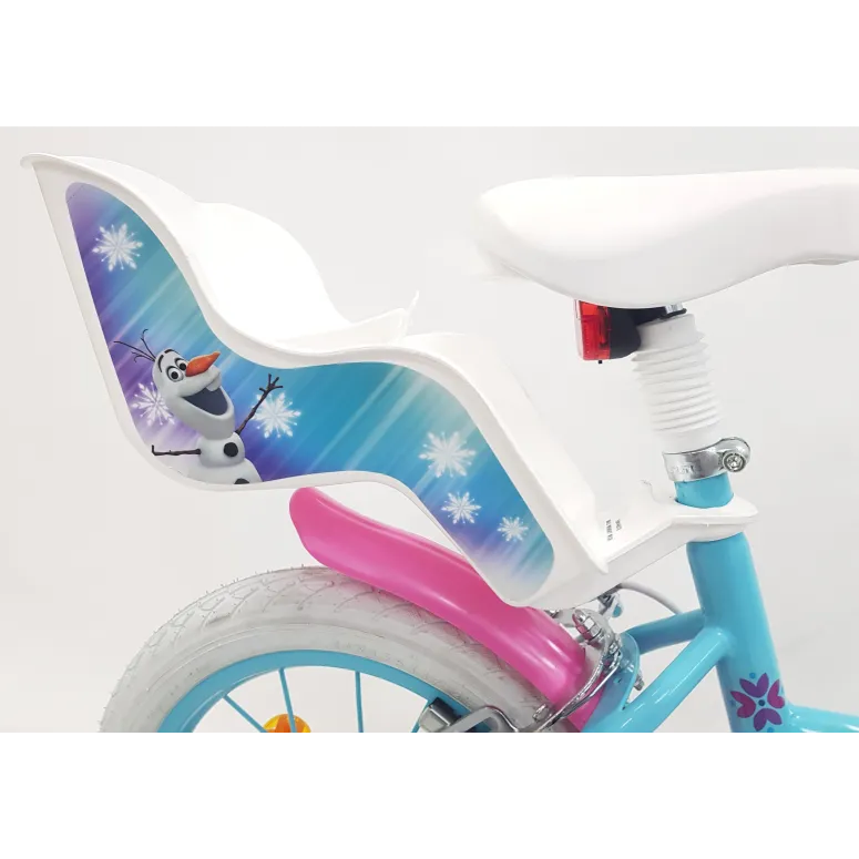 Rowerek Dziecięcy Dziewczęcy 14 Stalowy Bagaż Dzwonek Kółka Boczne Odblaski