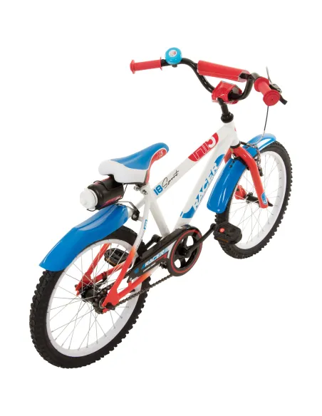 Rower Dziecięcy 18 Stalowy Kontra Dzwonek Bidon Stopka Błotniki