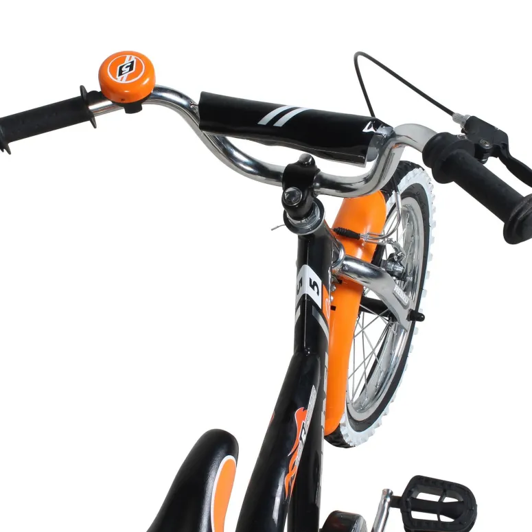 Rowerek Dziecięcy Chłopięcy 16 Bidon Błotniki Kółka Boczne Stal