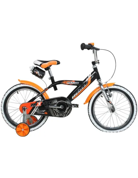 Rowerek Dziecięcy Chłopięcy 16 Bidon Błotniki Kółka Boczne Stal