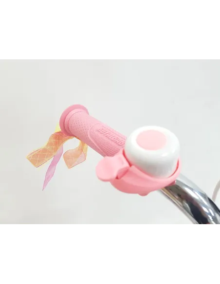 Rowerek Dziecięcy 16 Dziewczęcy Odblaski Stal Boczne Kółka Dzwonek