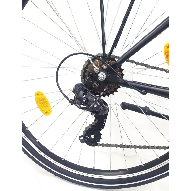 Rower Trekkingowy 28 Światła 21 bieg Bagaż Unisex