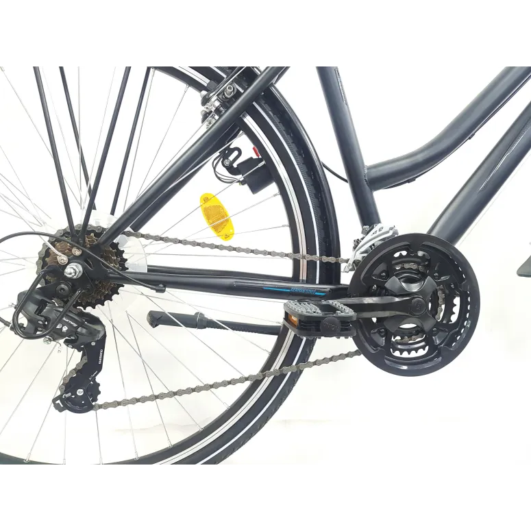 Rower Trekkingowy 28 Światła 21 bieg Bagaż Unisex