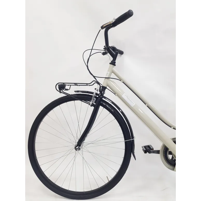 Rower Miejski Damski 28 Bagażniki 6 biegów Damka Światła Stopka Błotniki