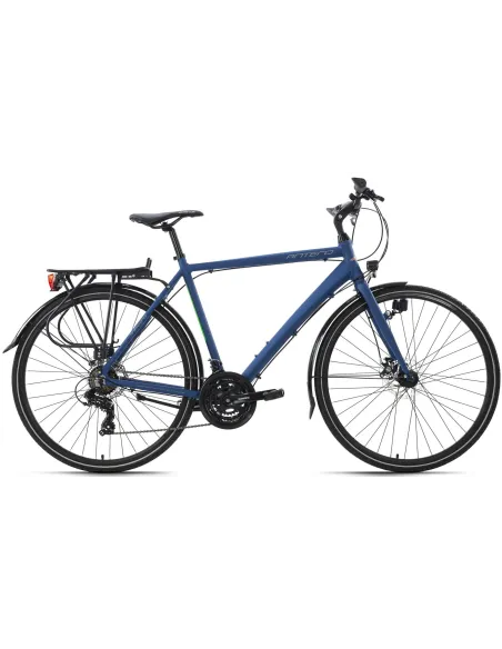 Rower Męski Trekkingowy 28 ALU Tarczowe 21 biegów Bagażnik Światła