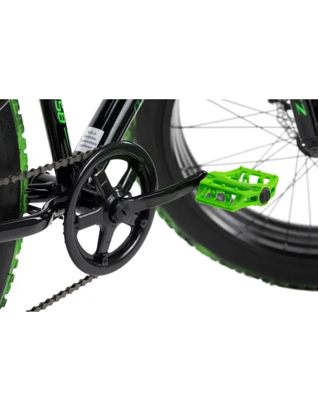 Rower Fatbike Dziecięcy 24 Chłopięcy Grube Opony 6 Biegów Shimano Tarcze
