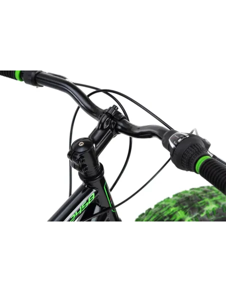 Rower Fatbike Dziecięcy 24 Chłopięcy Grube Opony 6 Biegów Shimano Tarcze