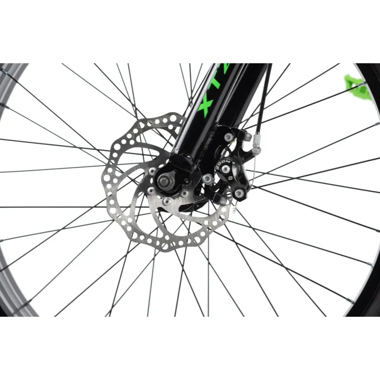 Rower Fatbike Dziecięcy 24 Chłopięcy Grube Opony 6 Biegów Shimano Tarcze