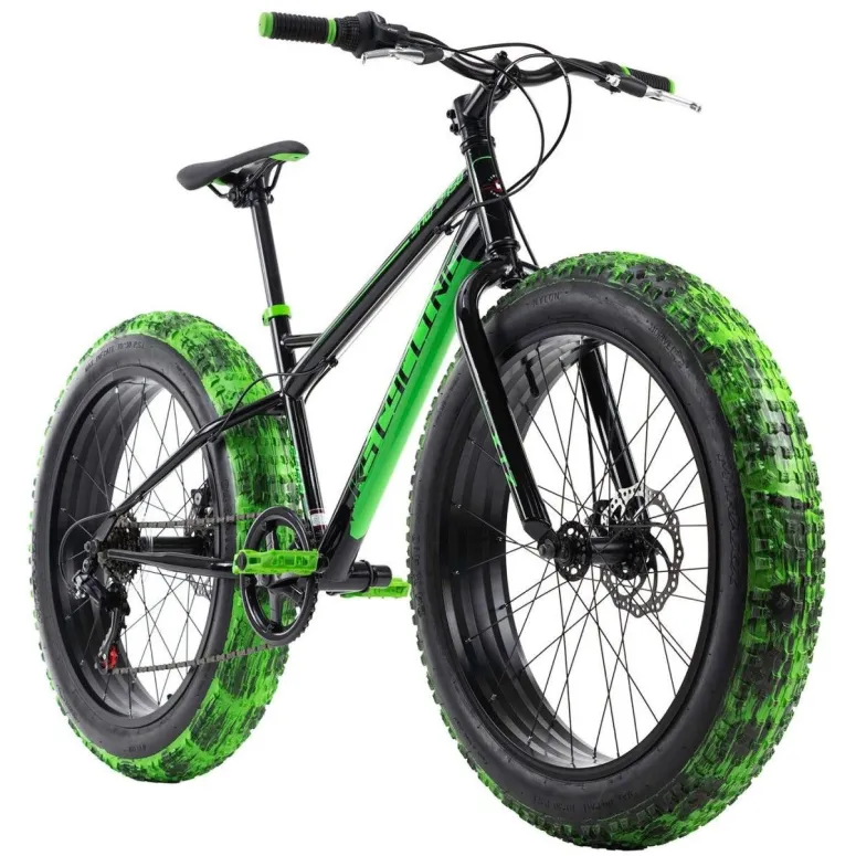 Rower Fatbike Dziecięcy 24 Chłopięcy Grube Opony 6 Biegów Shimano Tarcze