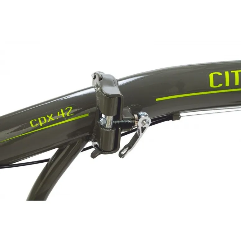 Rower Składany Uniwersalny 20 Miejski Kompaktowy Składak 6 Biegów Stalowy