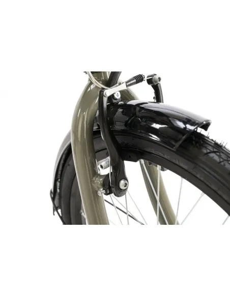 Rower Składany Uniwersalny 20 Miejski Kompaktowy Składak 6 Biegów Stalowy