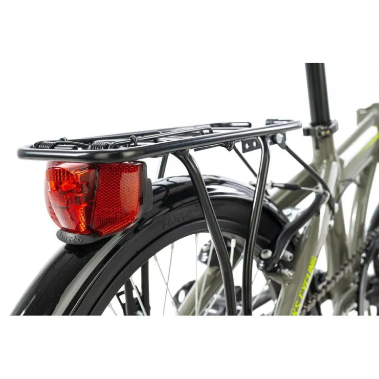 Rower Składany Uniwersalny 20 Miejski Kompaktowy Składak 6 Biegów Stalowy