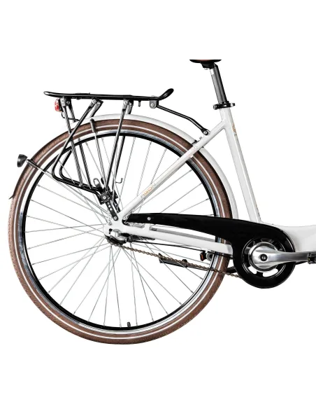 Rower Miejski Damski 28 Koszyk Amortyzacja Nexus 3 ALU Bagażnik Oświetlenie