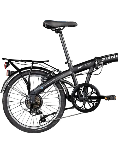 Rower Składany 20 Składak Miejski Bagażnik Męski Damski Światła Dzwonek