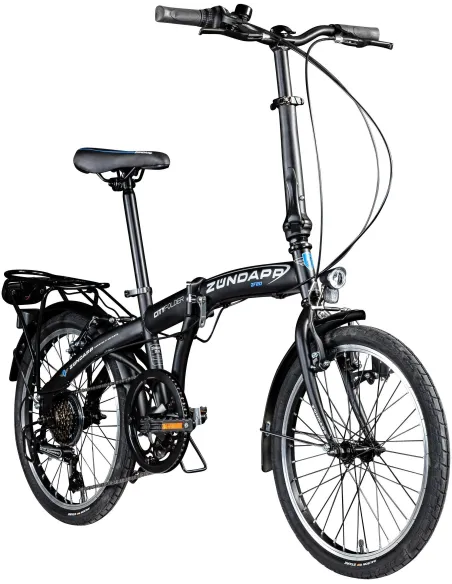 Rower Składany 20 Składak Miejski Bagażnik Męski Damski Światła Dzwonek