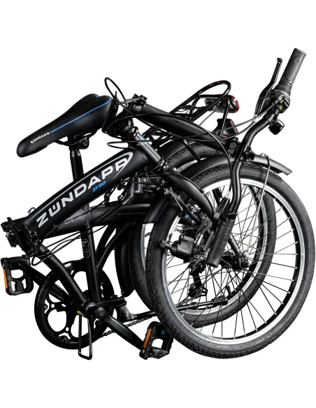 Rower Składany 20 Składak Miejski Bagażnik Męski Damski Światła Dzwonek