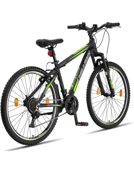 Rower Górski Chłopięcy 24 MTB Dziecięcy 21 Biegów Aluminiowy Góral Dzwonek