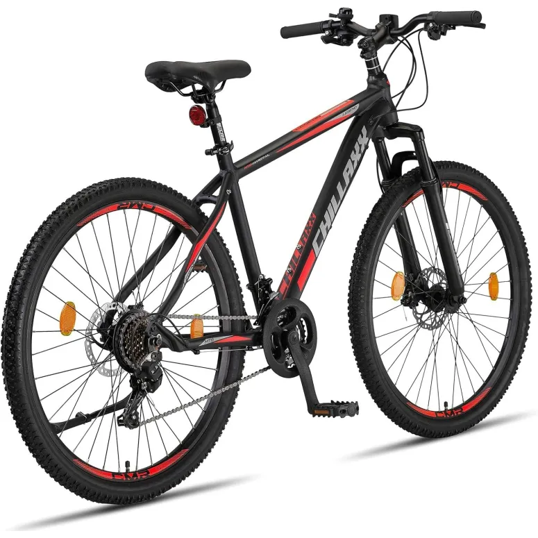 Rower Górski Uniwersalny 27,5 ALU Tarcze Cyngle 21 bieg Unisex MTB Dzwonek