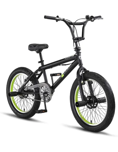 Rower BMX Uniwersalny 20 Młodzieżowy Stopka Dzwonek Pegi Kierownica 360