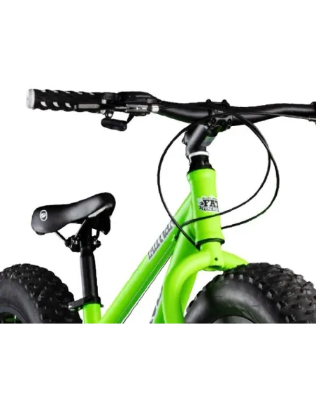 Rower Fatbike Górski Dziecięcy 24 Tarcze Revo 7 bieg Stopka Dzwonek Góral