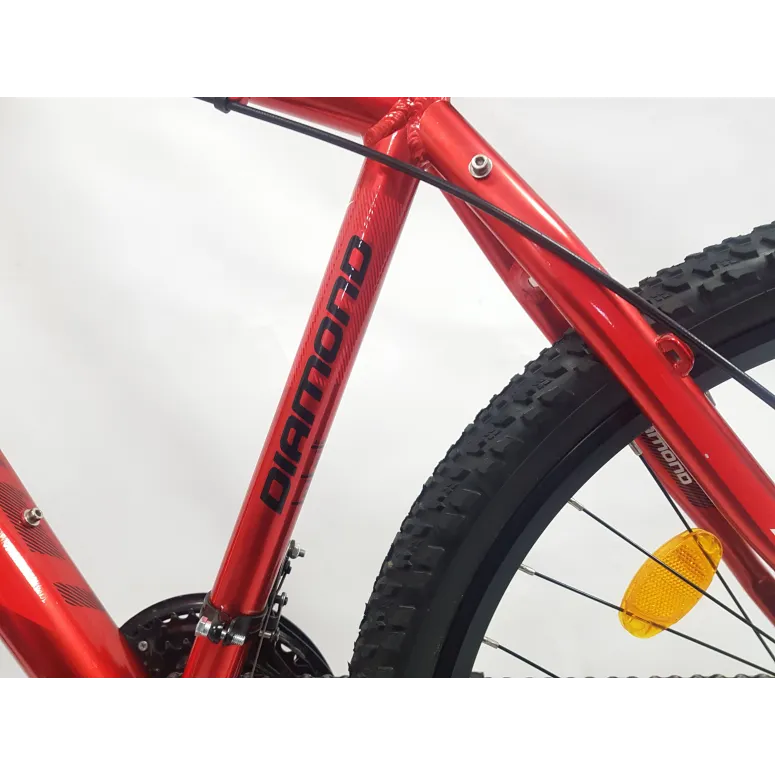 Rower Górski Uniwersalny 26 ALU Tarcze Cyngle 21 Biegów MTB Unisex Dzwonek