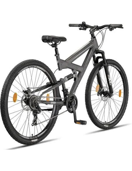 Rower Górski Męski Damski 29 Pełna Amortyzacja Tarcze Cyngle Stopka Dzwonek