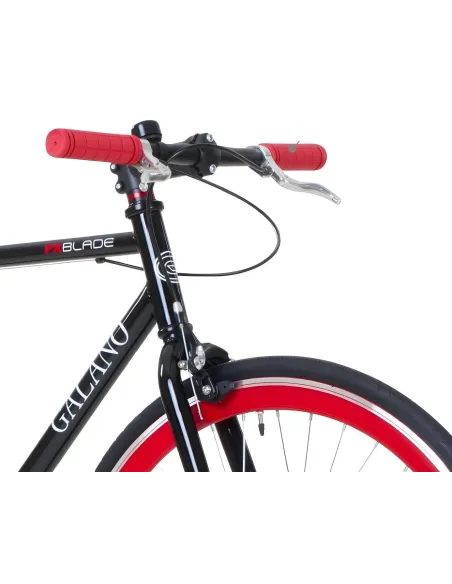 Rower Ostre Koło Uniwersalny 28 Dual Pivot Odblaski Unisex Singlespeed