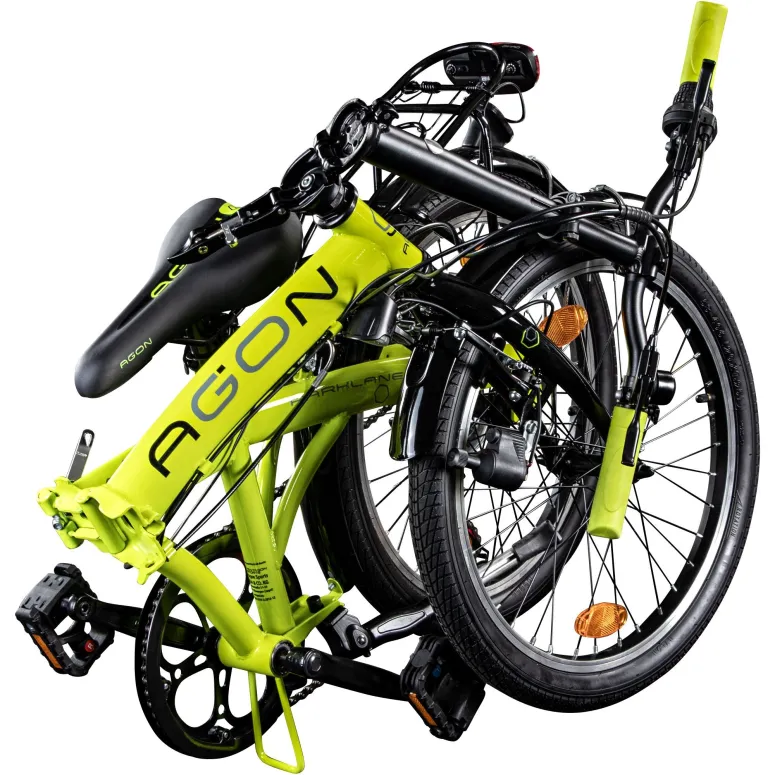 Rower Składany Uniwersalny 20 Revo Składak 6 Biegów Światła Stopka Dzwonek